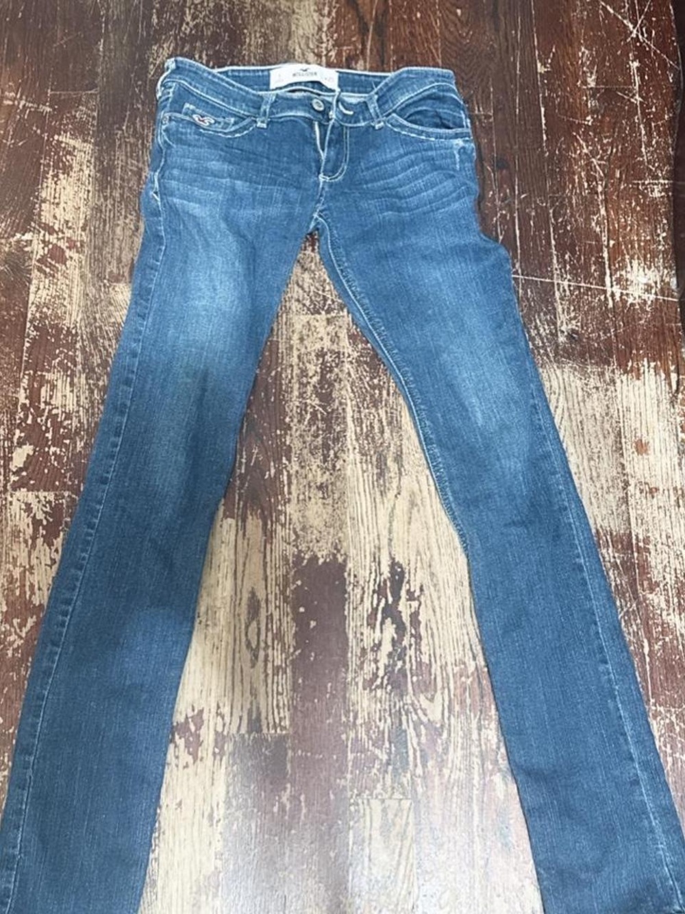 Hollister Women's Mid Blue Skinny Jeans